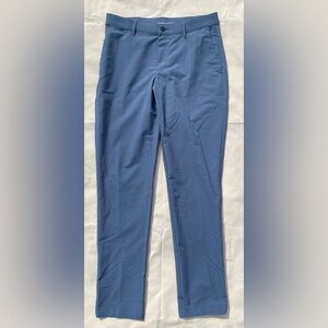 Banana Republic Men's Chinos Slate Blue Everyday Business Casual Slim Straight
